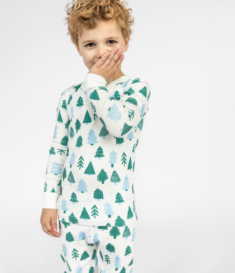 Winter Trees Kids Pajamas