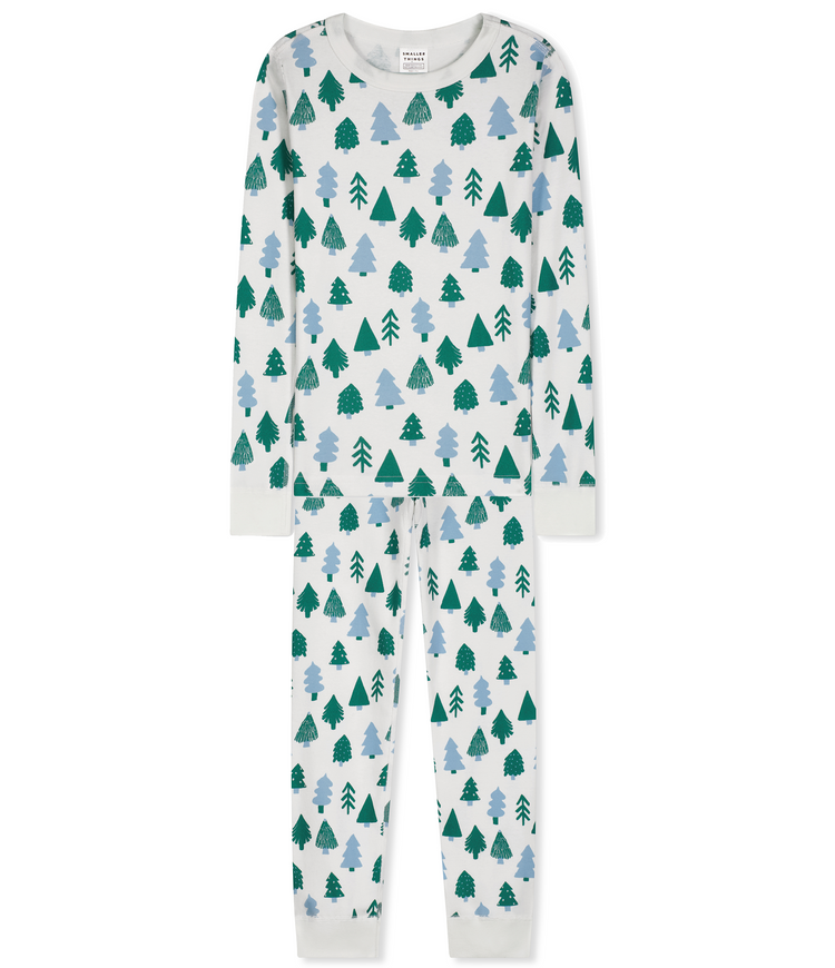 Winter Trees Kids Pajamas