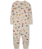 One Piece Zip-up Baby and Toddler Sleepwear. Comfortable and Cozy with Ribbed Cuffs. 100% Organic Cotton with Fun Texas Themed Graphics. Long Sleeve One Piece Combed Rib Knit Wear.