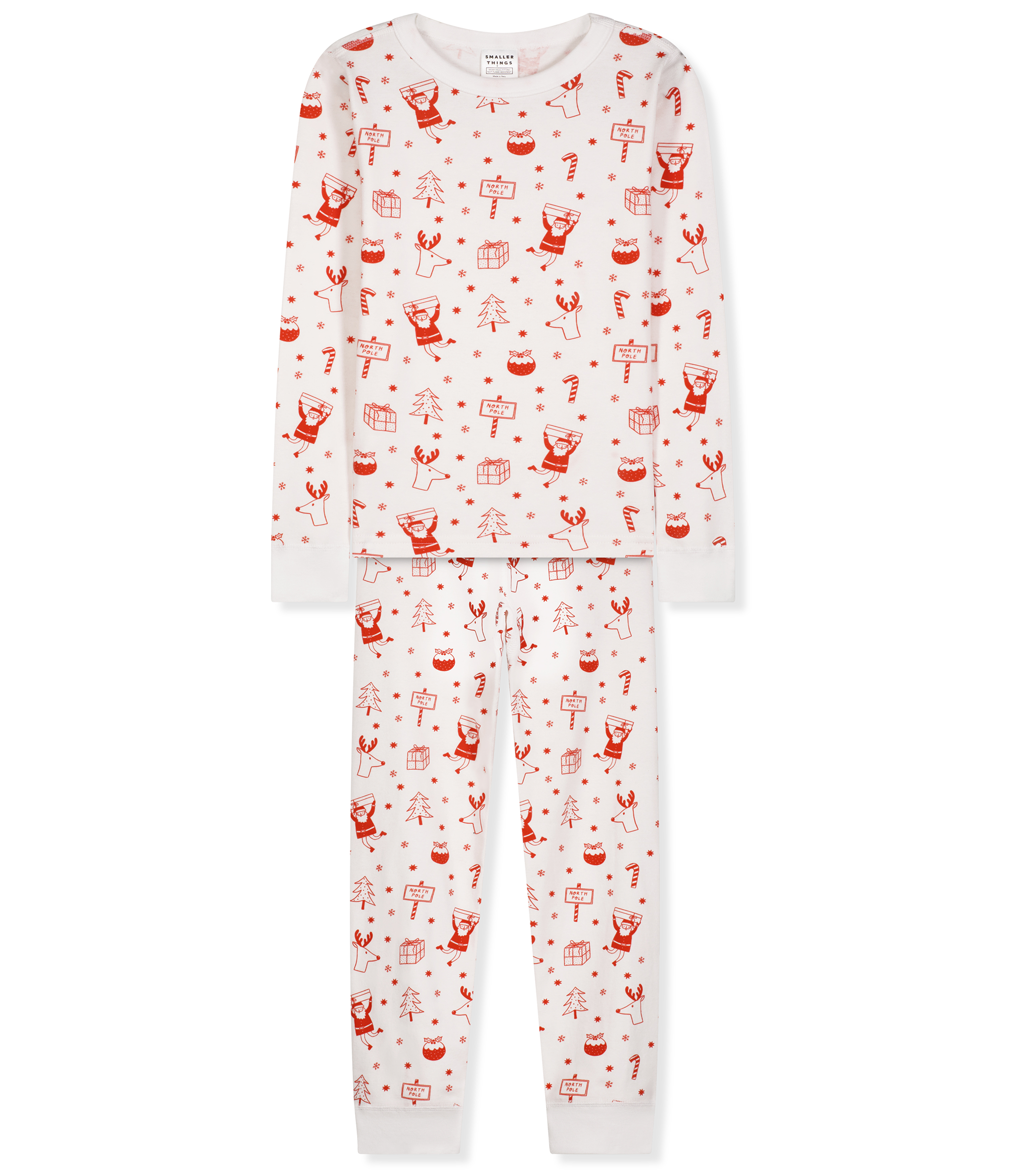 Adults Unisex Goodnight North Pole Pajamas