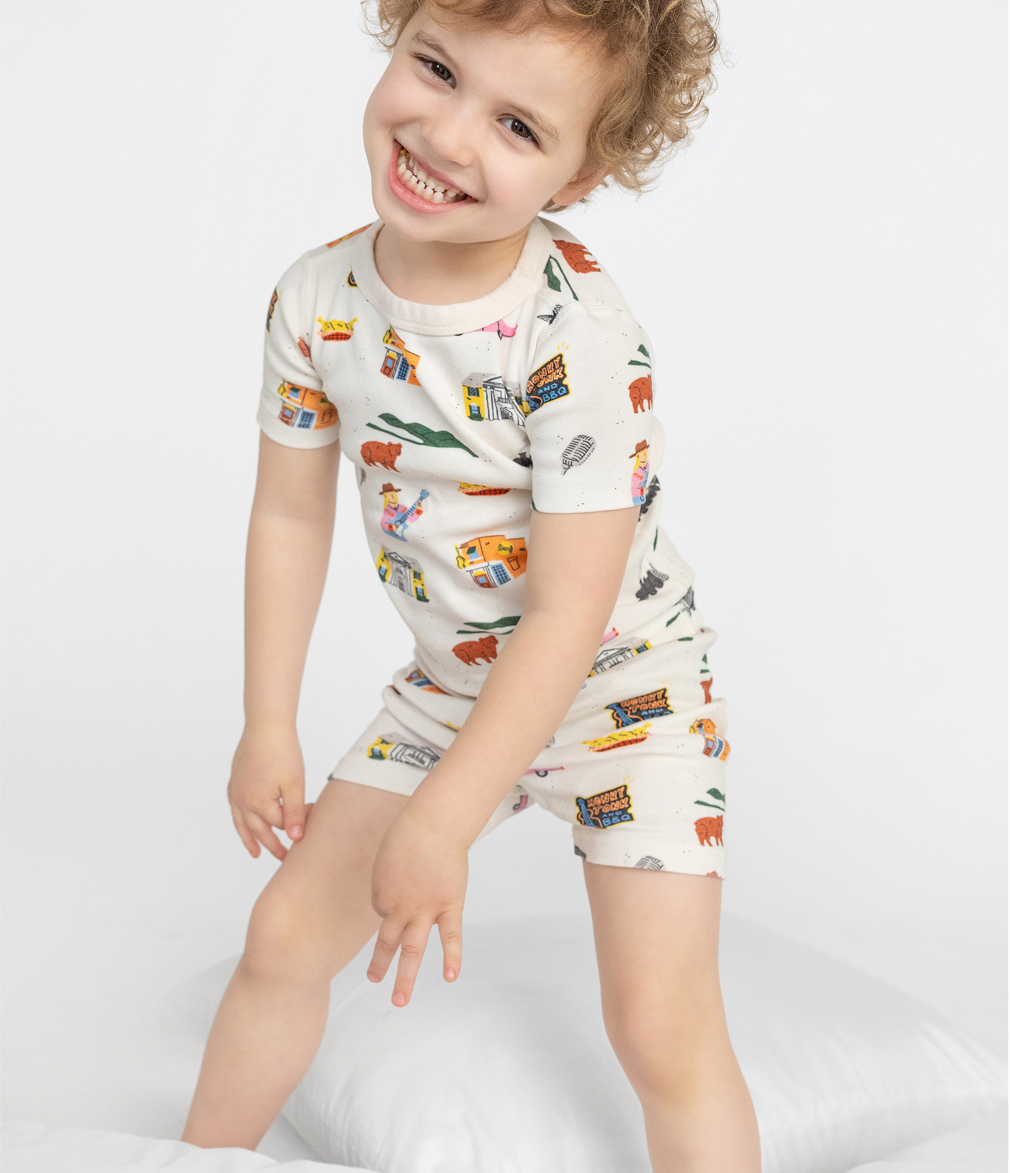 Mens Loungewear Placket Jersey Short Sleeve Top Pyjama Set